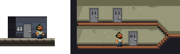 Apartment and street mockups
