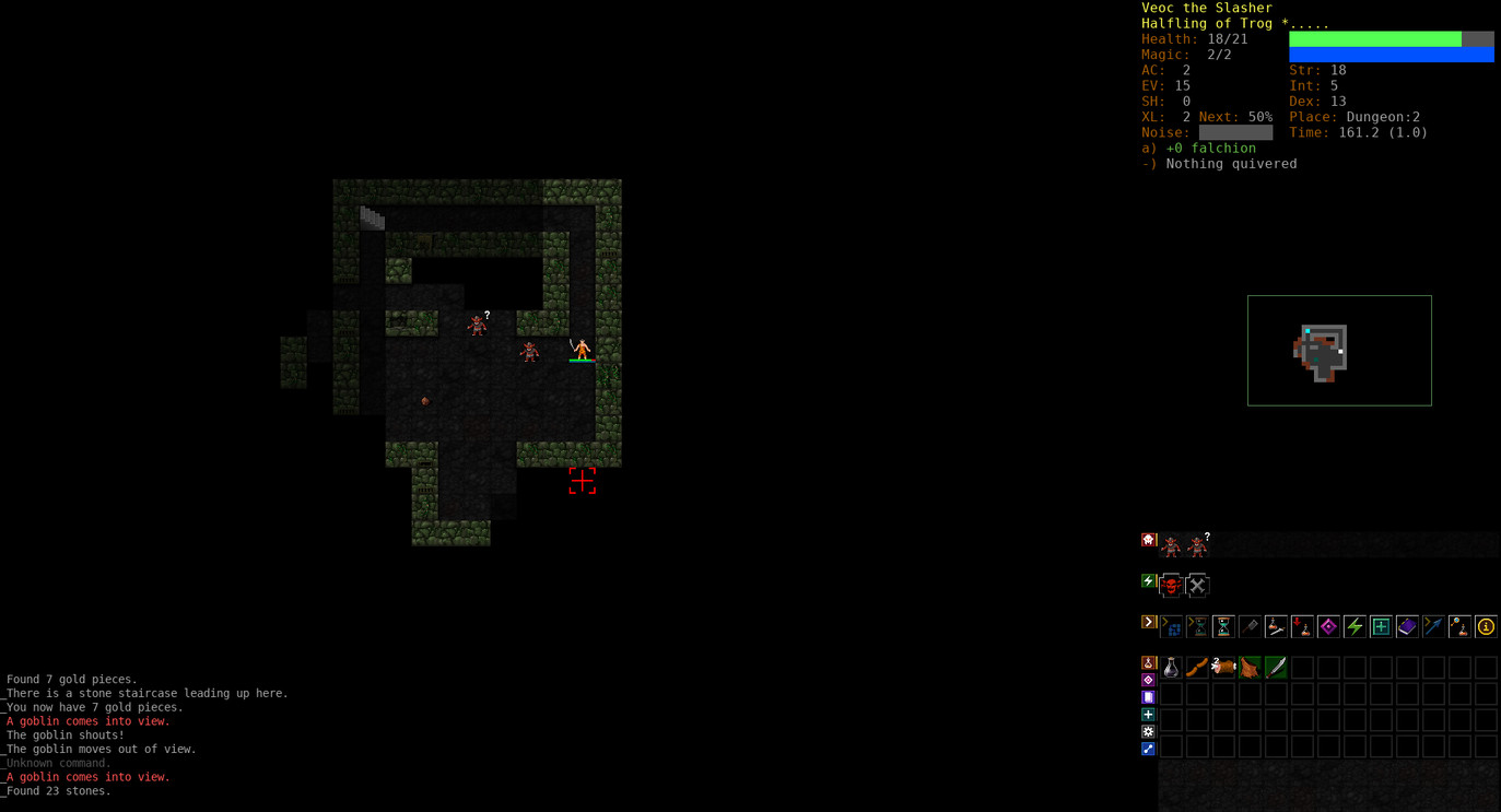 dungeon crawl stone soup screenshot