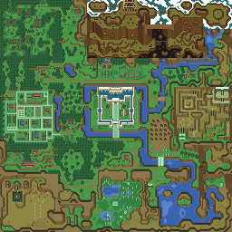 zelda snes map